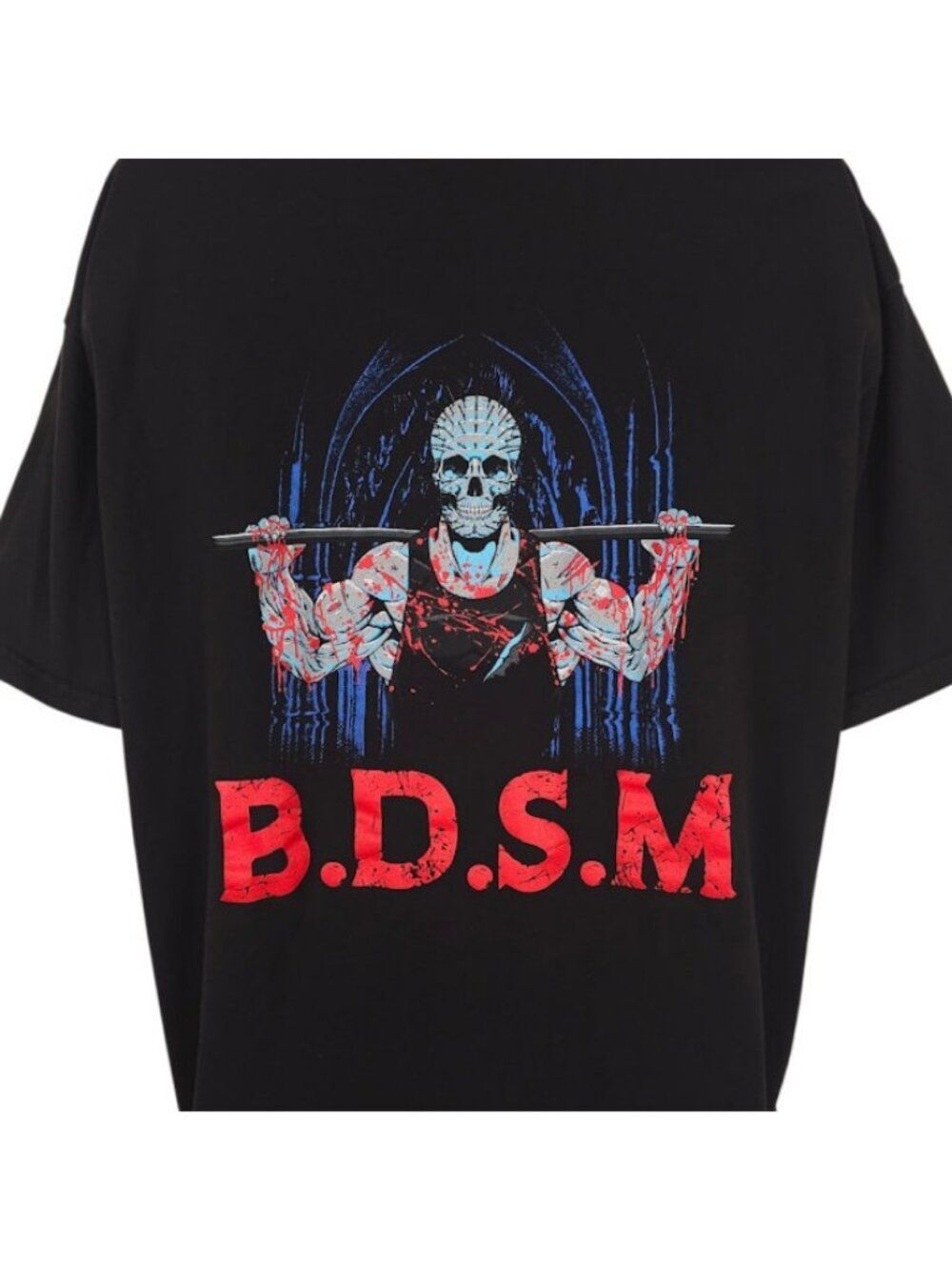 Raskol BDSM T Shirt Mens Size 3XL Black Bench Deadlift Squat Military Press